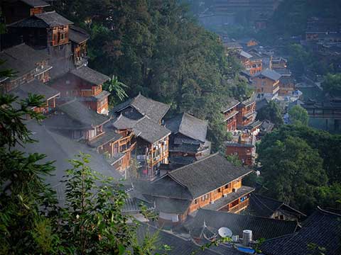 Qianhu Miao Village: A Vivid Panorama of Miao Customs in Cloud-Shrouded Terraces